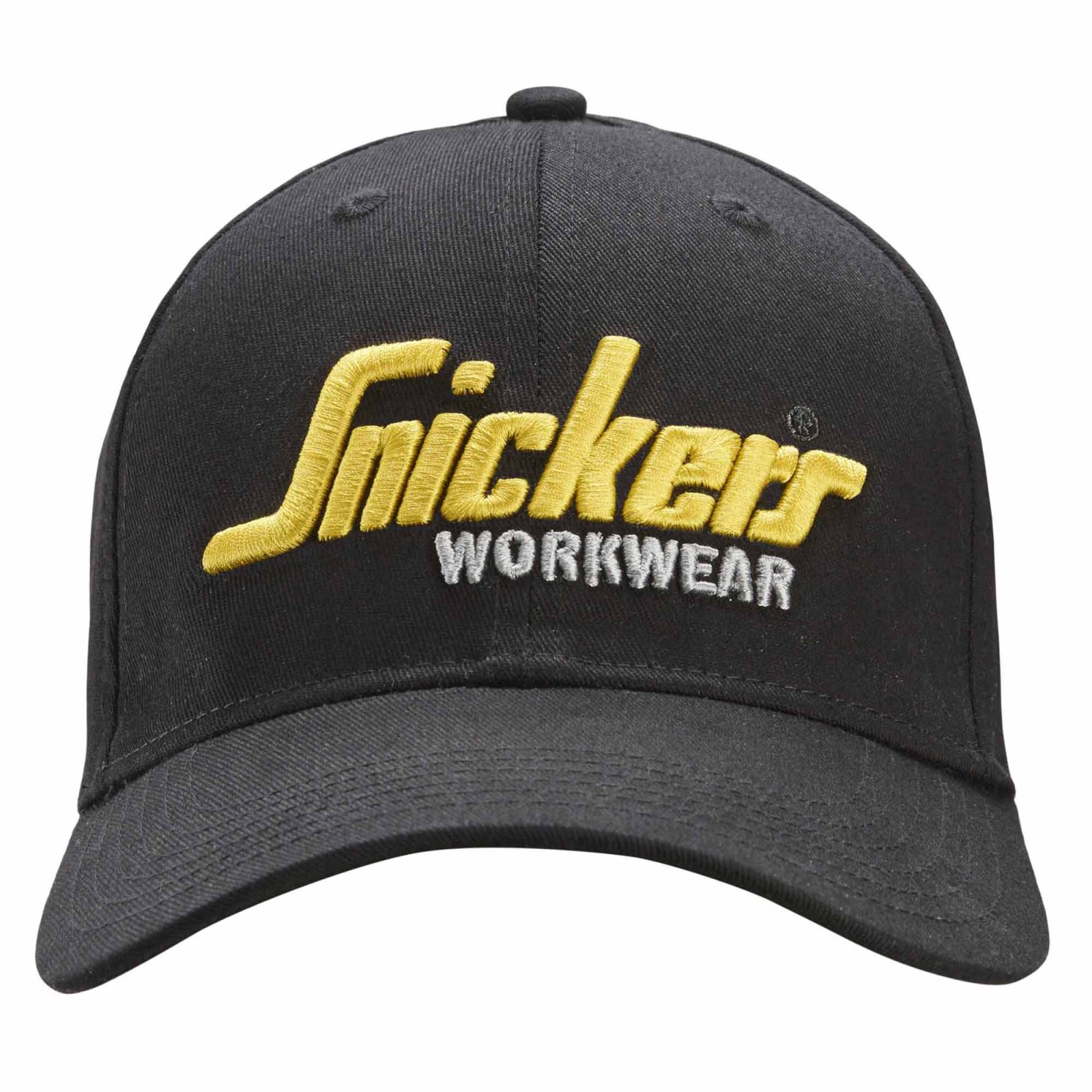 Kšiltovka Flexfit černá s logem Snickers Workwear