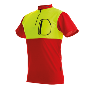 Triko s krátkým rukávem ZIPP-NECK