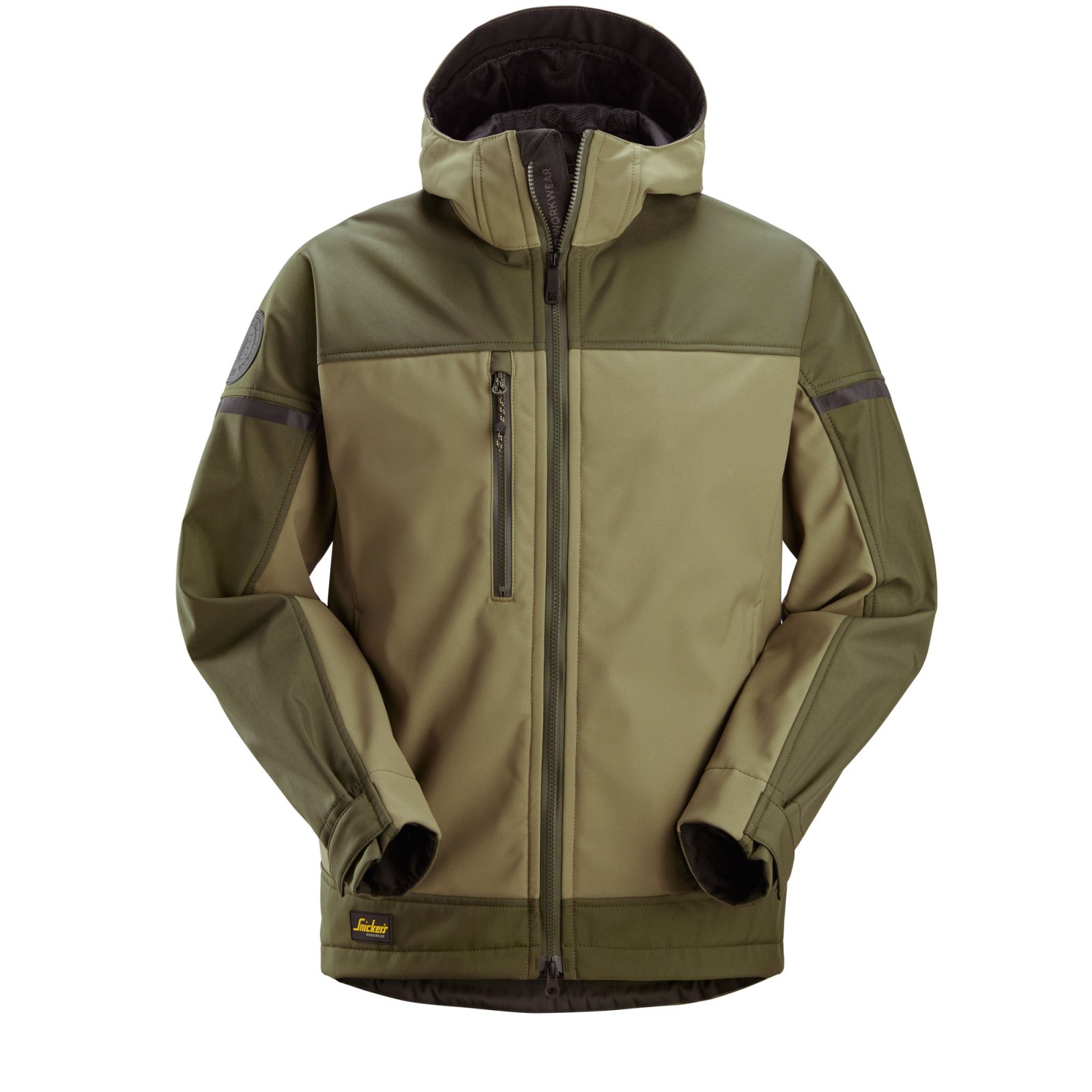 Softshellová bunda AllroundWork Stretch s kapucí - Obrázek 2